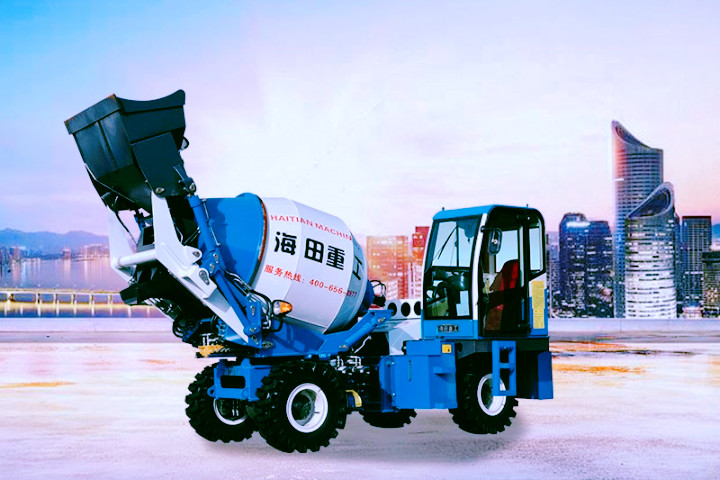 Is the fully automatic feeding mixer of Haitian Heavy Industry suitable for slope roads?(图1)